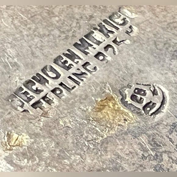 Taxco Mexico Eagle 28 Silver Pin Brooch Signed-  Bernice I GoodSpeed Zapotecas - Picture 5 of 7